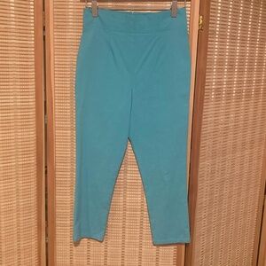 Hell Bunny blue capri pants